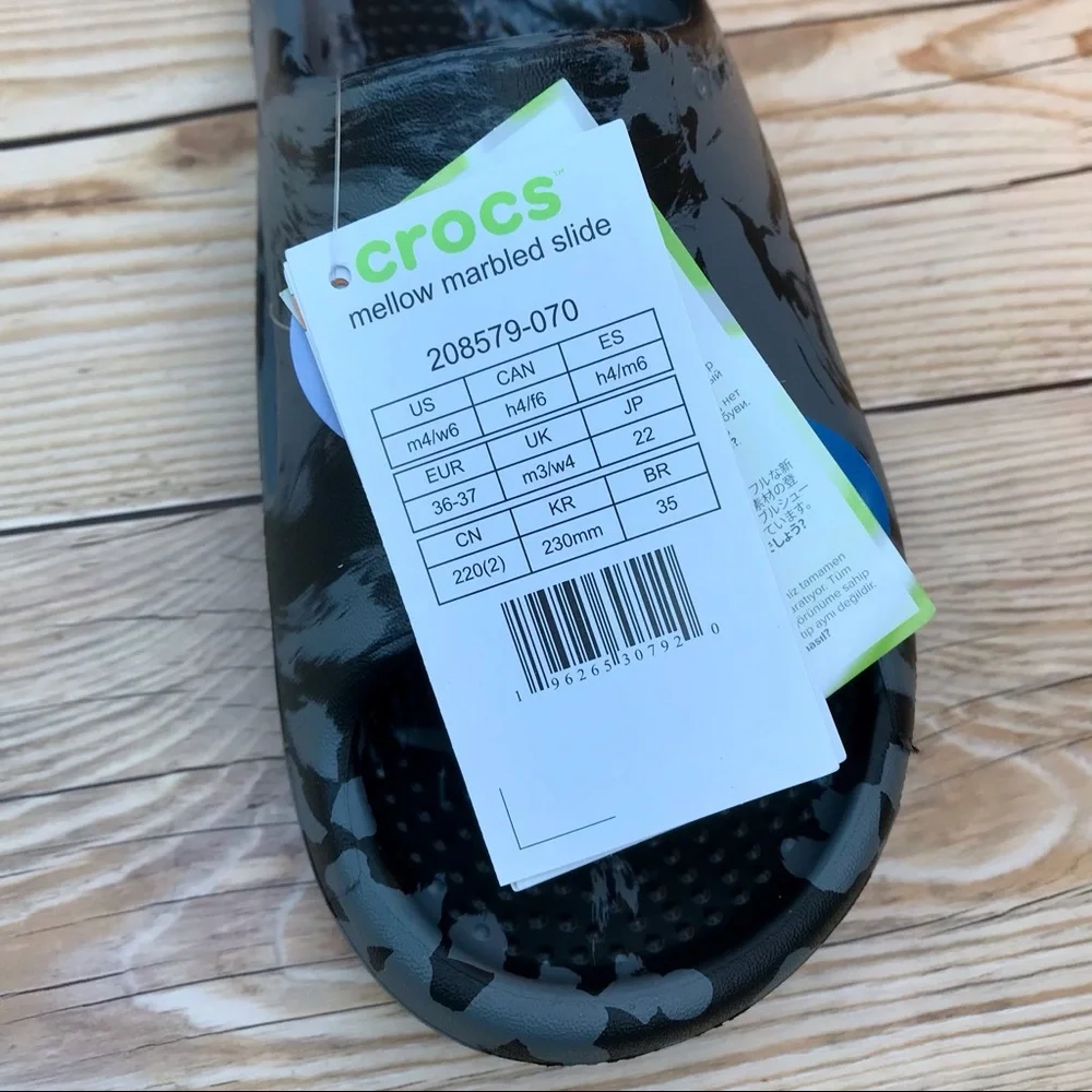 Crocs Mellow Marbled Slide - Picture 16 of 16